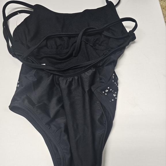 One Piece Black Swimsuit - Picture 3 of 5